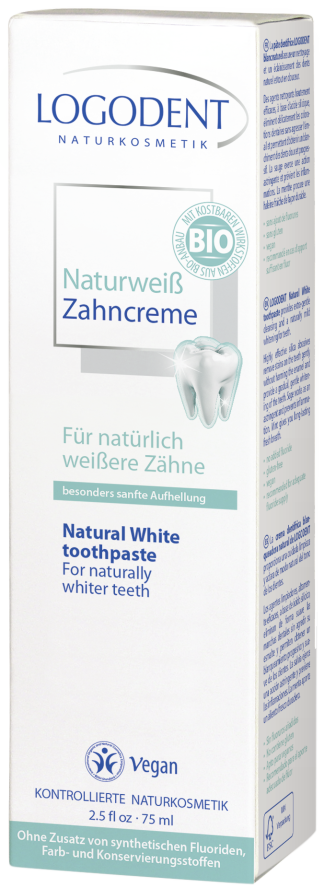 Naturlig Hvit Tannkrem