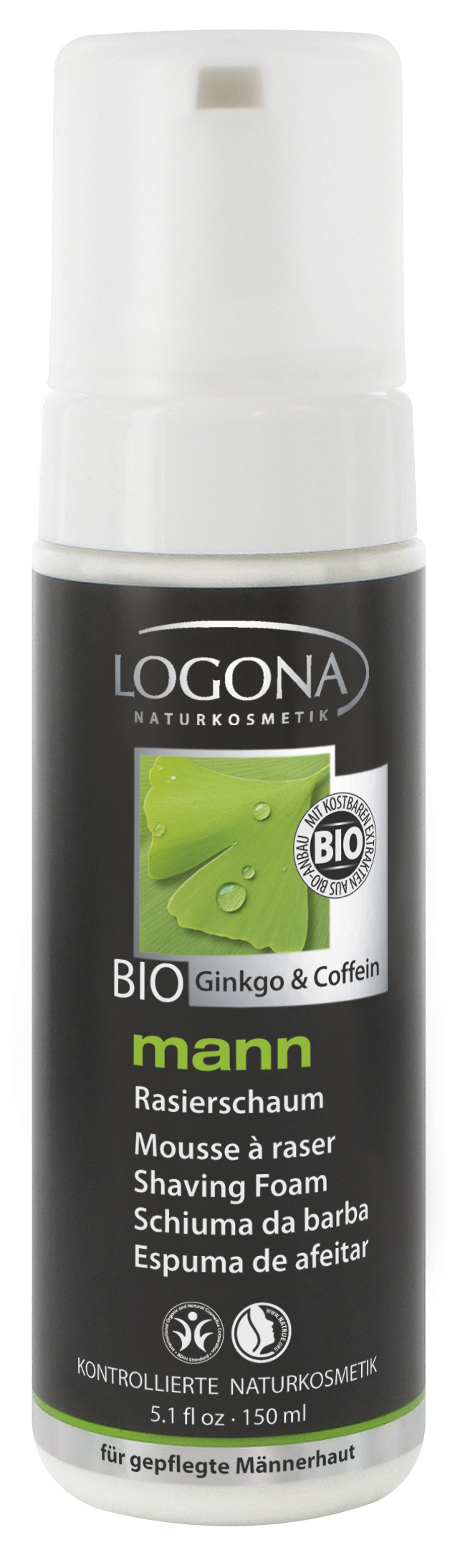 Barberskum Mann Ginko & Koffein