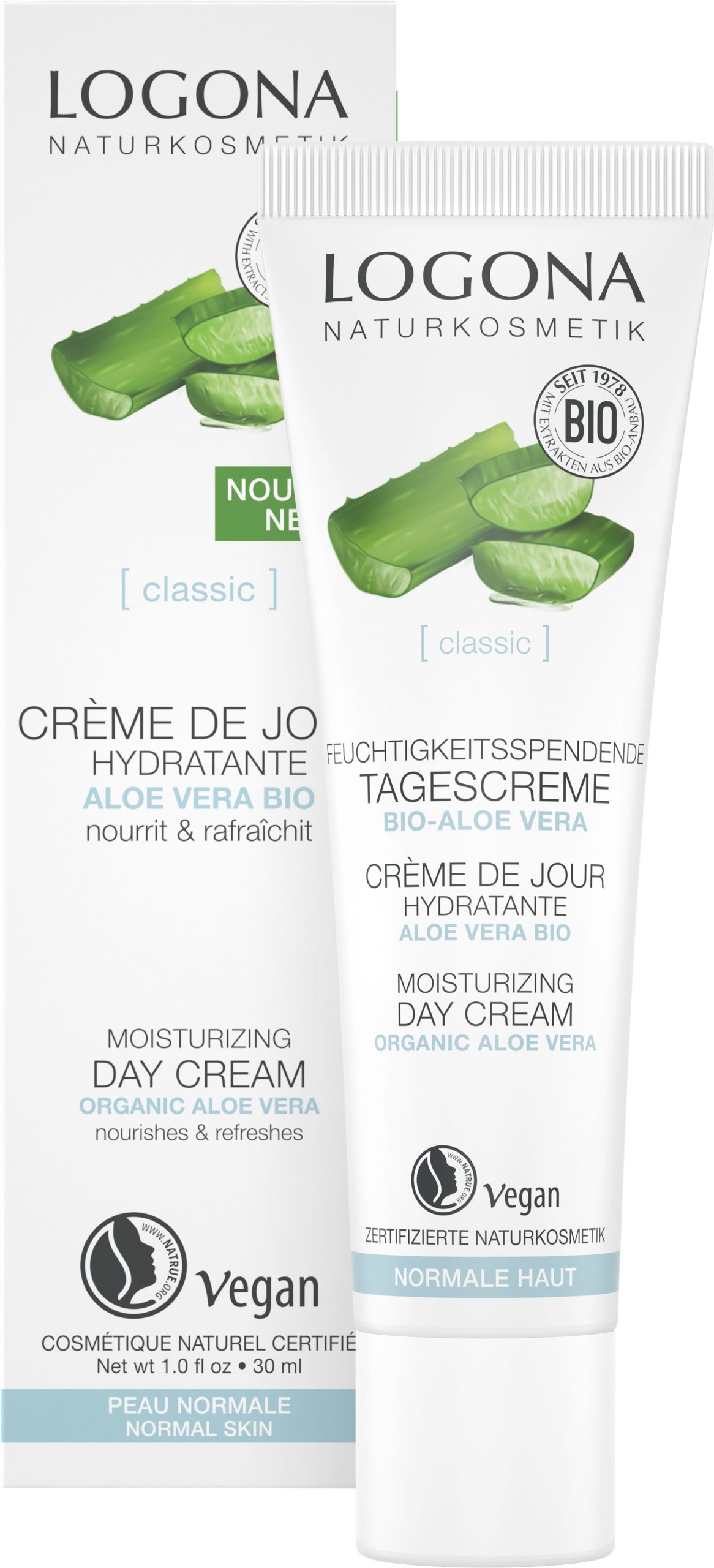 Fuktighetsgivende Dagkrem Bio Aloe Vera