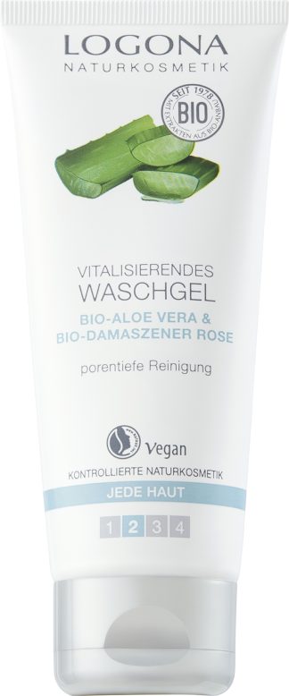 Vitaliserende Rengjøringsgel Bio Aloe Vera & Rose