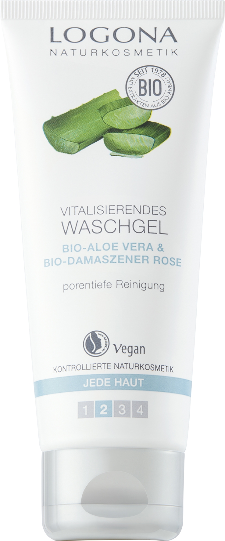 Vitaliserende Rengjøringsgel Bio Aloe Vera & Rose
