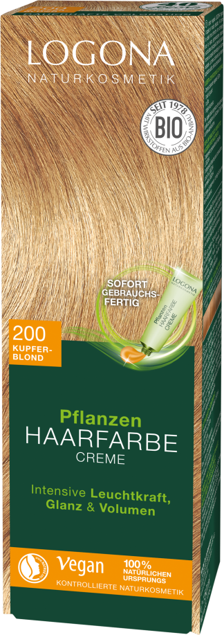Plantehårfarge Color Creme 200 Kobberblond