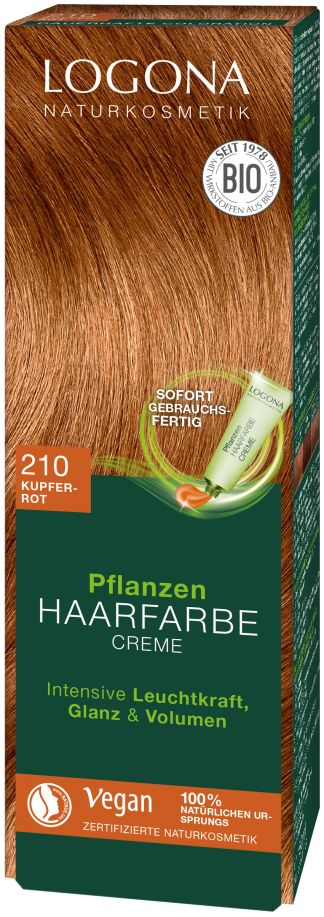 Plantehårfarge Color Creme 210 Kobberrød
