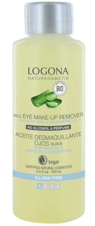 Mild Øyemakeupfjerner Aloe Vera